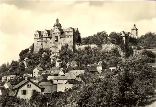 Ak Ranis in Thüringen, Burg Ranis, Museum, HO Gaststätte