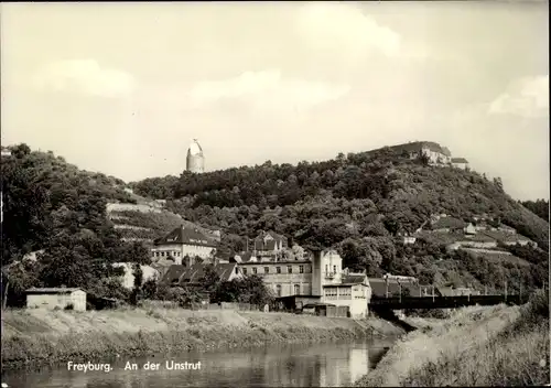 Ak Freyburg an der Unstrut, Teilansicht