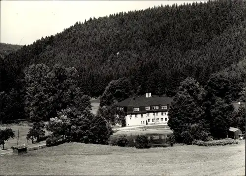 Ak Wurzbach in Thüringen, Im Sormitzgrund, Klettigsmühle