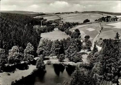 Ak Wurzbach in Thüringen, Panorama