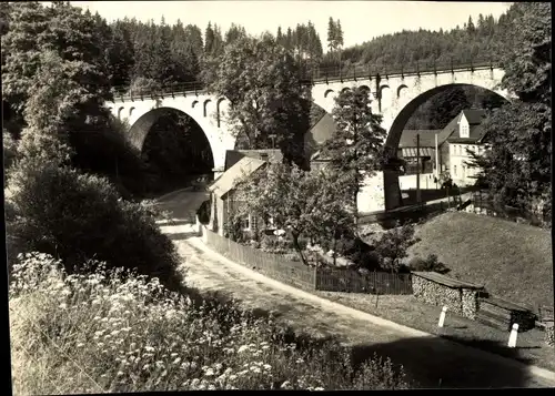 Ak Wurzbach in Thüringen, An der Bärenmühle