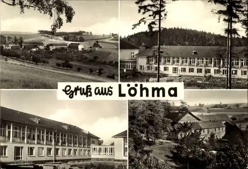 Ak Löhma Leutenberg in Thüringen, Ortsansichten, Sanatorium