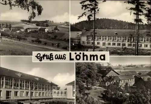 Ak Löhma Leutenberg in Thüringen, Ortsansichten, Sanatorium