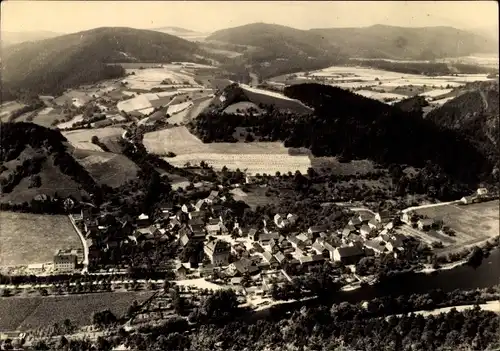 Ak Reschwitz Saalfelder Höhe Saalfeld an der Saale Thüringen, Panorama