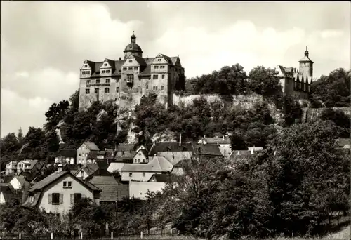 Ak Ranis in Thüringen, Burg Ranis, Museum, HO Gaststätte