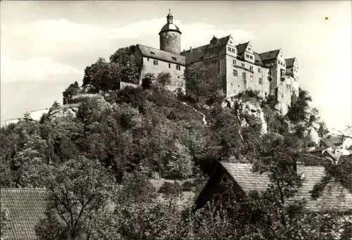 Ak Ranis in Thüringen, Burg Ranis, Museum, HO Gaststätte