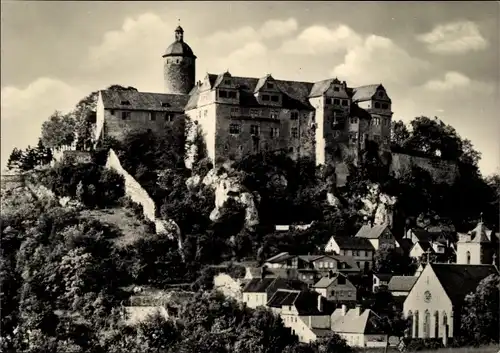 Ak Ranis in Thüringen, Burg Ranis, Museum, HO Gaststätte