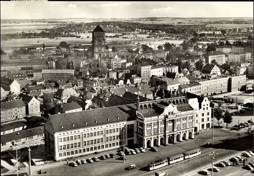 Ak Hansestadt Rostock, Rathaus am Ernst-Thälmann-Platz