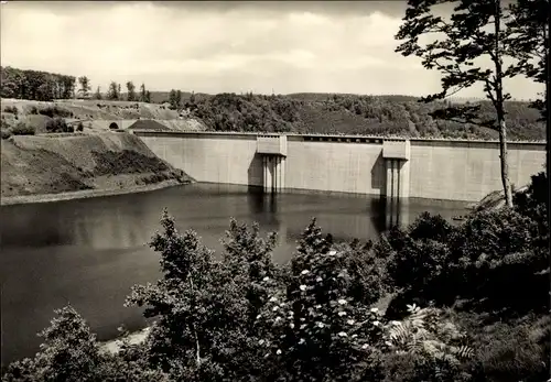 Ak Wendefurt Wendefurth Thale im Harz, Rappbode-Talsperre