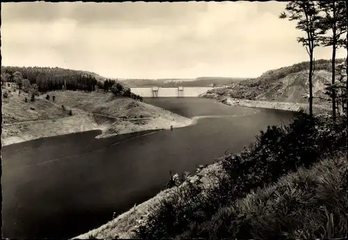 Ak Wendefurt Wendefurth Thale im Harz, Rappbode-Talsperre