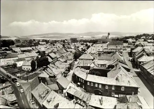 Ak Eisfeld in Thüringen, Blick vom Kirchturm