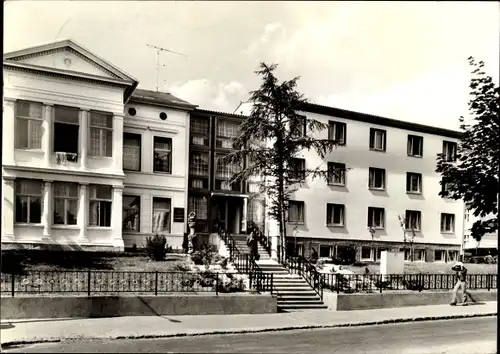 Ak Ostseebad Ahlbeck Heringsdorf Usedom, FDGB Erholungsheim Ferienglück