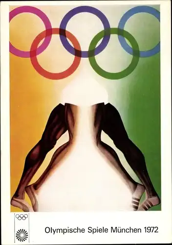 Künstler Ak Jones, Allen, Olympia Poster, Olympische Spiele München 1972