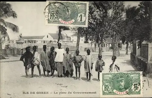 Ak Ile de Goree Dakar Senegal, Regierungsplatz