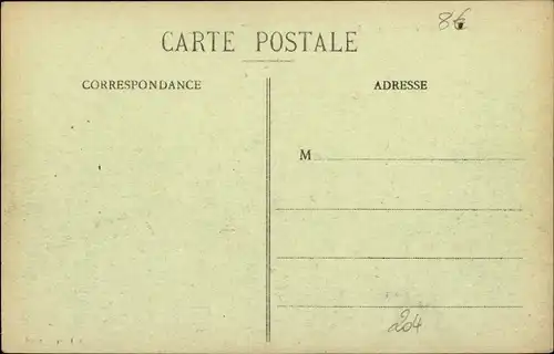 Ak Piney Dawn, Kapelle und Straße nach Troyes