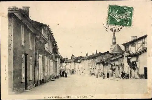 Ak Monter in Haute Marne, Rue Audiffred