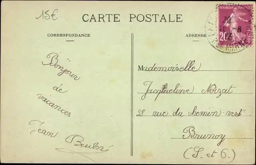 Ak Pierrefaites Haute Marne, Rue de la Prairie