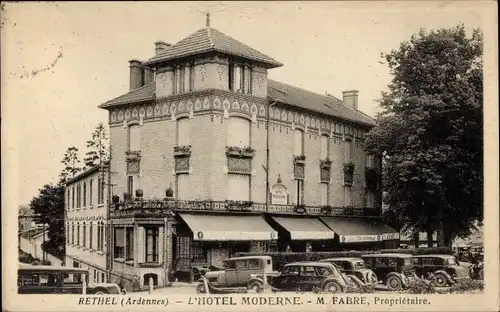 Ak Rethel-Ardennen, Hotel Moderne