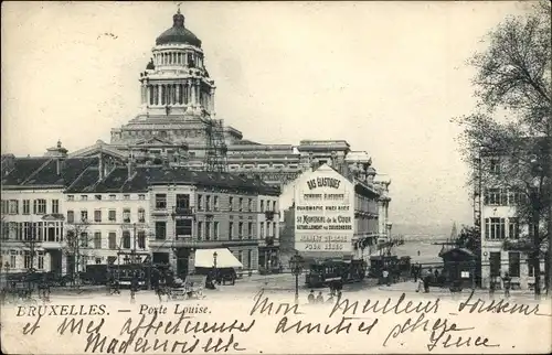 Ak Bruxelles Brüssel, Porte Louise