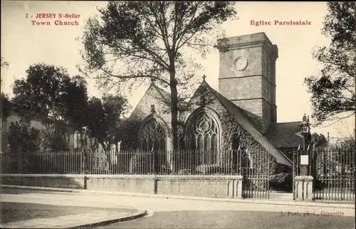 Ak Saint Helier Kanalinsel Jersey, Town Church