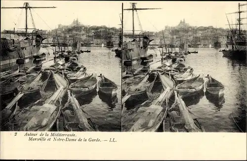 Stereo Ak Marseille Bouches du Rhône, Notre Dame de la Garde