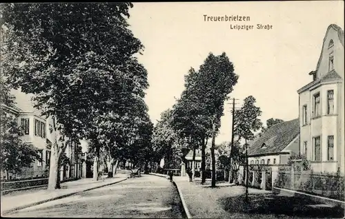 Ak Treuenbrietzen in Brandenburg, Leipziger Straße