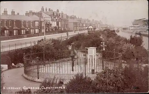 Ak Cleethorpes Yorkshire England, Kingsway Gardens