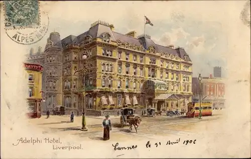 AK Liverpool Merseyside England, Adelphi Hotel