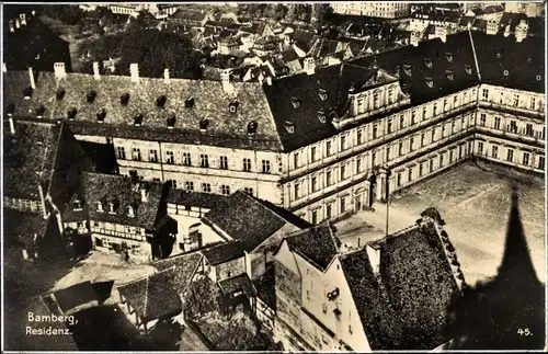 Ak Bamberg in Oberfranken, Residenz