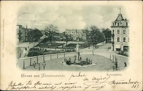 Ak Fürstenwalde an der Spree, Kaiserplatz