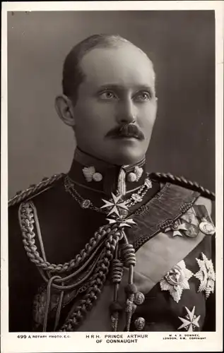 Ak Prinz Arthur von Connaught, Porträt