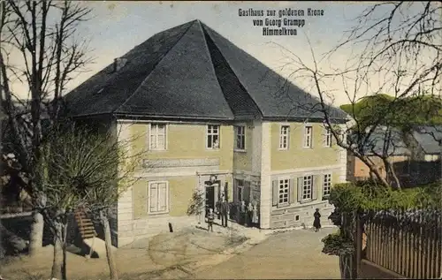 Ak Himmelkron in Oberfranken, Gasthaus zur goldenen Krone