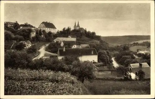 Ak Vranov u Brna Wranau Südmähren, Panorama