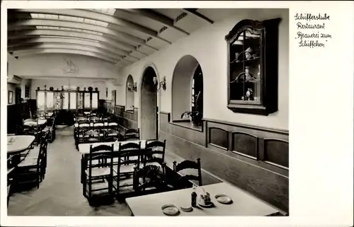 Ak Düsseldorf, Schifferstube, Restaurant Brauerei zum Schiffchen, Josef Mohr