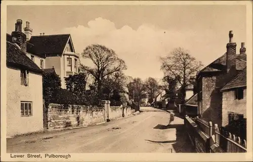 Ak Pulborough Horsham West Sussex England, Lower Street