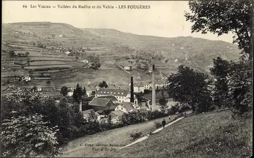 Ak Le Rudlin Plainfaing Vosges, Valtin, Les Fougeres