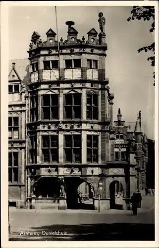 Ak Arnhem Gelderland Niederlande, Duivelshuis