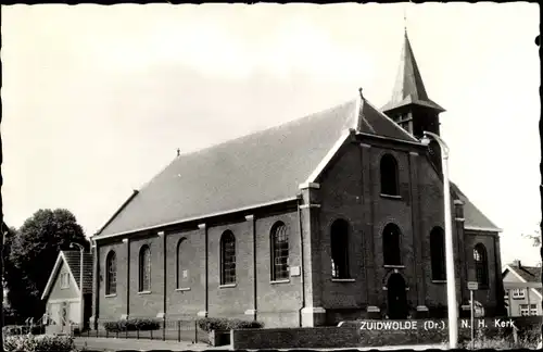 Ak Zuidwolde Drenthe, Kirche