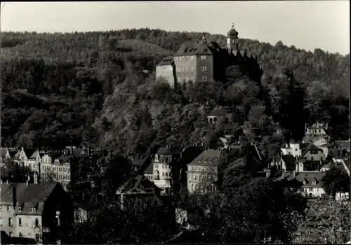 Foto Greiz im Vogtland, Ortsansicht mit Schloss