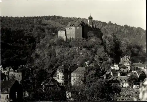 Foto Greiz im Vogtland, Ortsansicht mit Schloss