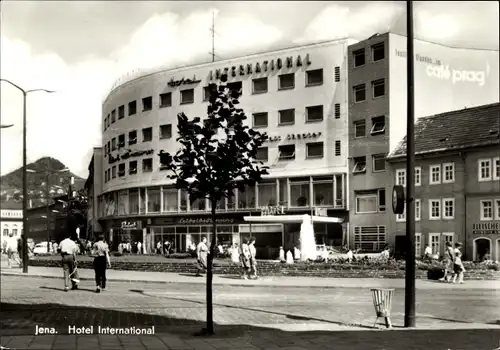 Ak Jena in Thüringen, Hotel International, café prag