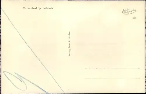 Ak Ostseebad Scharbeutz in Ostholstein, Strandpartie