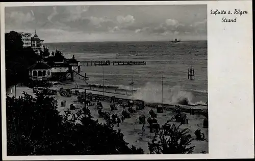 Ak Sassnitz auf Rügen, Strand