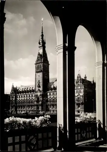 Ak Hamburg Mitte Altstadt, Rathaus