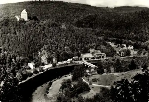 Ak Ziegenrück an der Saale Thüringen, Blick von der Reisertsruh