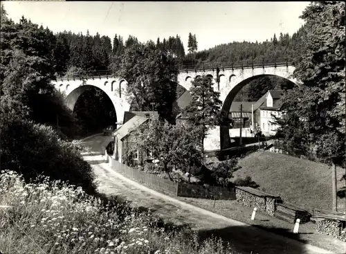 Ak Wurzbach in Thüringen, Im Sormitzgrund, An der Bärenmühle