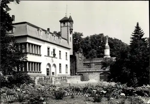 Foto Freyburg an der Unstrut Sachsen Anhalt, Villa, Gartenanlagen