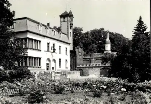 Foto Freyburg an der Unstrut Sachsen Anhalt, Villa, Gartenanlagen