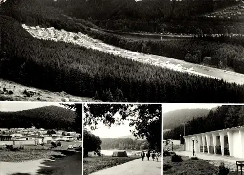 Ak Wilhelmsdorf an der Saale Thüringen, Campingplatz Portenschmiede