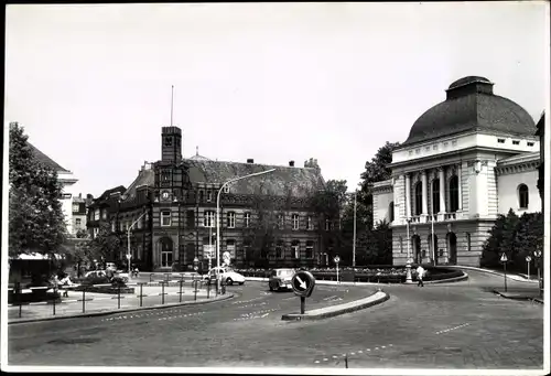 Foto Ak Rendsburg in Schleswig Holstein, Stadttheater